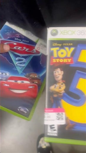CARS 2 & TOY STORY XBOX 360 GAMES