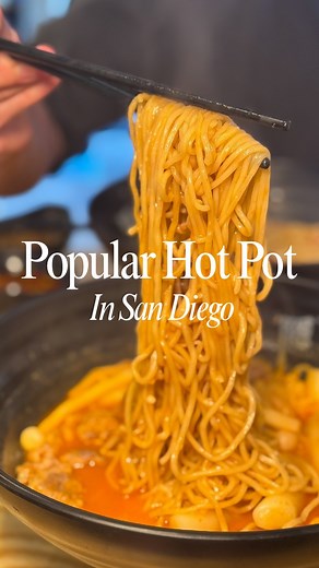 Erica Costello | Southern California Guide | Everyone has been RAVING about this Hot Pot spot in Convoy but is it truly worth the hype? 🍜🌶️🔥 🫶FOLLOW @whatericacraves for more foodie... | Instagram