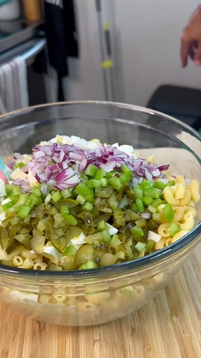 Our twist on a 💎Top Fan Mac & Egg Salad #inthekitchenwithkurt #salad #macaronisalad #eggsalad | Café Moucha