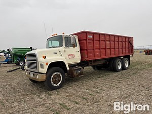 1979 Ford LN8000 T/A Grain Truck W/Brehmer Grain & Silage Box | Transportation