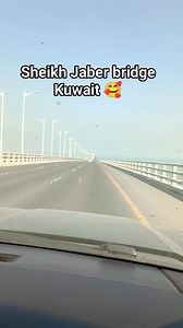 Sheikh Jaber bridge Kuwait 💝🥰 #kuwait #seaview #beautiful #longest #Bridge #gulf #reelsviralシ | Sisir Sarker