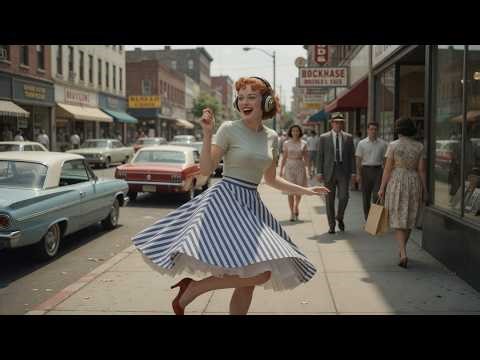 Take Me Back to 1960🎵California in 1960s | Americana Doo-Wop (Official Music Video)