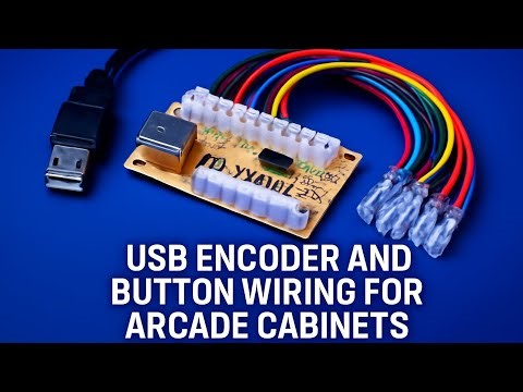 Usb Encoder and Button Kit for your Arcade Machine