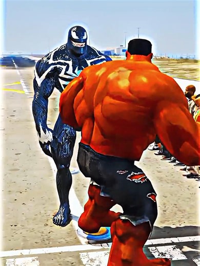 GTA V: RANDOM HULKS vs VENOM | WHICH HULK is MOST POWERFUL 🔥🔥 #shorts #gtav #viral #gta5 #gaming