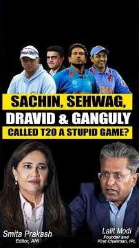 "I Had to Beg Sachin, Sehwag, Sourav, and Dravid to Play T20 Cricket": Lalit Modi