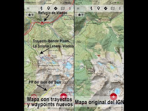Creación de mapas GeoPDF para Oruxmaps con mapas del IGN y archivos gpx de tracks y waypoints