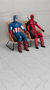 Deadpool vs Captain America | Target Challenge | Marvel Animation | Djenmin.1