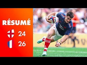Tous les essais d’un Crunch renversant | Angleterre XV – France A