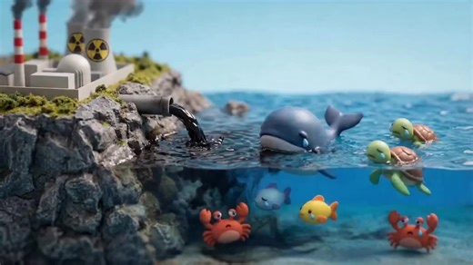 🌍💔 “I came here to scroll… not to feel THIS.” 🥺🔥 A 46-second AI video just did what most documentaries can’t… It made toy animals break my heart. 🧸➡️😭 🐬 A dolphin turtle trapped in plastic 🐻 A bear watching its forest disappear 🐻‍❄️ A polar bear stranded on melting ice 🦏 A rhino facing poachers All told through tiny, adorable stop-motion-style dioramas… And somehow that makes it hit even harder. Then—plot twist. 🌱✨ Humans step in. Plastic gets cleaned. Trees grow back. Animals are fre