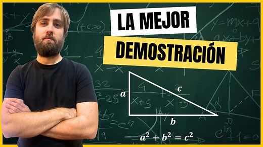 La Mejor Demostración del Teorema de Pitágoras que Verás