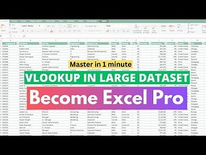 Advanced VLOOKUP: Seamless Integration of Large Data from Multiple Sources