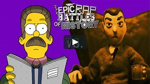 Moleman's Epic Rap Battles #10: Ned Flanders Vs. Clay Puppington
