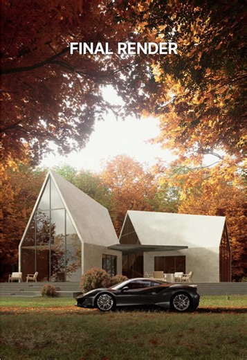 👀 a look at the render process of this scene by Đăng Thi. D5 Render streamlines the entire visualization process, giving you full control from first setup to final animation—without breaking the workflow. #d5render #d5workflow #d5lite #d5works #architecture