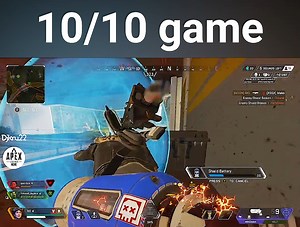 144K views · 1.7K reactions | • 10/10 game • • Shoutout to my Octane teammate who told me to use him as shark-bait for the last squad • • Nothing beats the feeling of a clutch in ranked • • Two for one Kraber! • • Pretty happy that I have some restraint • • That was lucky • Follow Apex Legends Meme or I'll delete your Apex account  #ApexLegends | Apex Legends Meme | Facebook