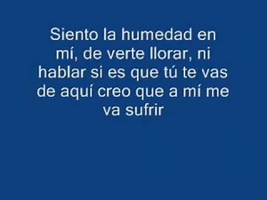 Aleks Syntek con Ana Torroja duele el amor lyrics