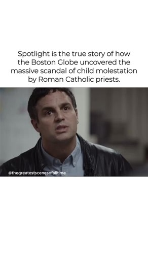 The Greatest Scenes of All Time on Instagram: "Spotlight was released on this day in 2015 🎬 Spotlight is one of those movies that just quietly punches you in the gut. It came out in 2015 and instantly felt important, not because it was flashy or emotional in a loud way, but because it was so damn real. Critics went nuts for it, calling it one of the best journalism movies ever made, and audiences backed that up. It made around $98 million on a modest budget, proving people still cared about tho