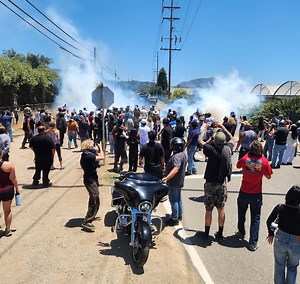UPDATE: ICE Raids Glass House Farms in Carpinteria with National Guard, Prompting Large Protest - edhat