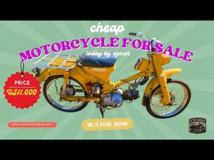 top 8 cheap motorcycle sale today by owner