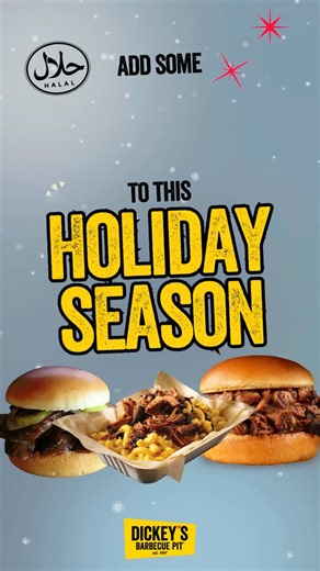 Holiday deals are Dickey's are here! Until Dec 31st, get a free dessert with the purchase of any 2 plates. Hosting a holiday party? Make meal planning easy with 10% off all packs! 📍 81 Riocan Av. Unit M5, Nepean, K2J 5G3 📞 613-825-3336 ------- #DickeysBarbecuePit #ottawahalaleats #ottawacanada #ottfoodies #ottawafun #ottawafood #ottawafoodies #613halal #613foodies #ottawafoodie613 #whatshappeninginottawa #dickeysbbq #ottawalife #barrhavenbusiness #halalottawa #halalfoodottawa #halalfoodkanata 