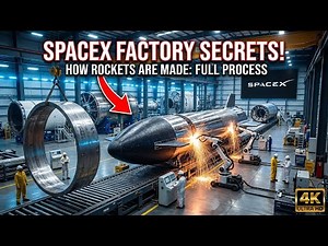Inside Elon Musk's SpaceX Factory Secrets How Rockets Are Made: (Full Process)