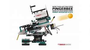 LEGO MOC-100705 PINGERBEE! - More than just ping pong! (Mindstorms 2021)