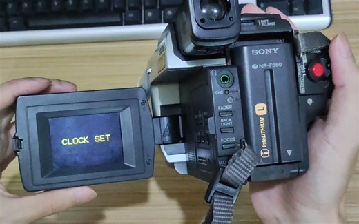 老古董索尼DV摄像机基本使用教程