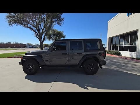2022 Jeep Wrangler Unlimited Sport Lewisville, Plano, Grapevine, Denton, Frisco TX