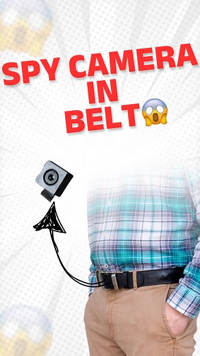 SPY CAM in belt !!!📸😳 . . . . . . #spy#detective#spymoive#spystory#viral#trendingreel#trend#spysetective#jamesbond#marathi#funny#trendingreels l#explore | NDF Detective