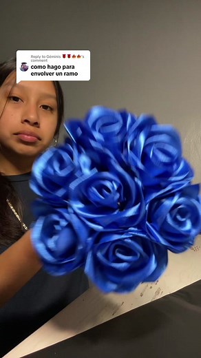 Tutorial on How to Wrap Mini Bouquet