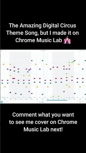 The Amazing Digital Circus on Chrome Music Lab