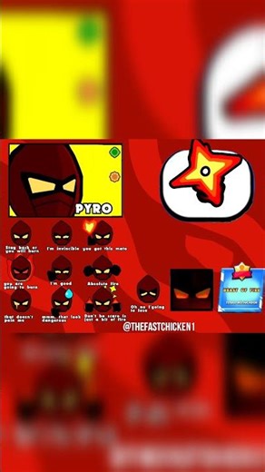 PYRO: brawler concept #brawlstars #fyp #fire