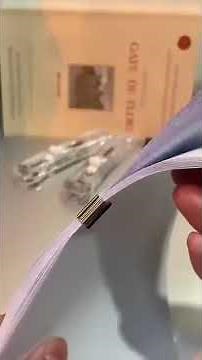 🔥Portable Binder Clip Stapler - Includes 50 Reusable Clips