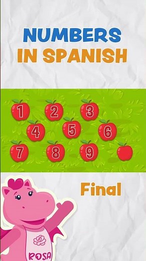 Counting Up To 10 | Spanish for kids Part 4