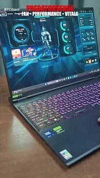 Acer Predator Helios Neo 16S AI 🔥 Slim RTX Beast! #shorts