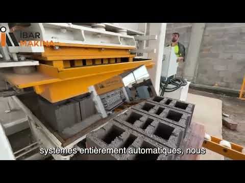 Machine à parpaing automatique ou semi-automatique ? Découvrez IBAR MAKINA, leader en Turquie !