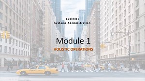 Systems Administration - Module 01