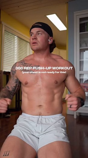 Mitch Gourley | Firefighter Fitness Coach on Instagram: "Can you make it 12 rounds?! My secret weapon when I’m away with no equipment. Just bodyweight. But don’t be fooled—this push-up workout will absolutely crush your chest. You’ll be feeling this for days."