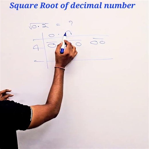 Square Root of Decimal Numbers | Easy Long Division Method | Maths Trick by Anil Sir