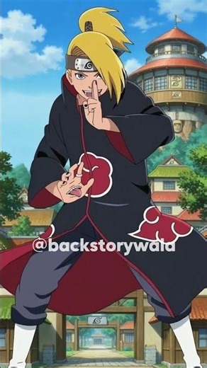 His art didn’t last forever…It exploded. #naruto #anime #narutoshippuden #backstorywala