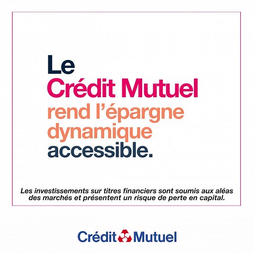 Vous souhaitez diversifier vos investissements ou votre épargne financière sans trop savoir vers quelle solution vous pouvez vous tourner ? Simplifiez-vous la vie avec nos solutions d'investissement adaptées à votre situation, et un conseiller toujours à vos côtés. 🗨️👍 Infos et conditions : bit.ly/CM-EpargneFinanciere | Crédit Mutuel