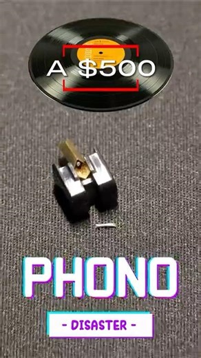 I Destroyed My $500 Cartridge With a Cleaning Cloth #audiophile #vinyl