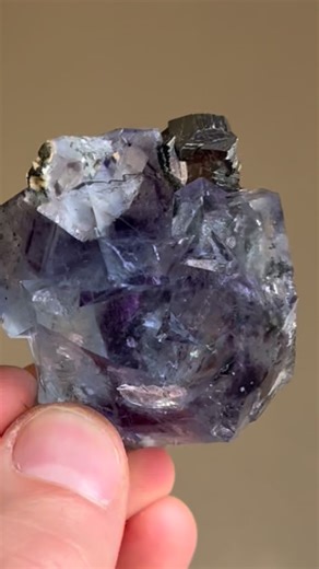 The Nielson Collection | Fluorite — Xianghualing Mine, Hunan Province, China 🇨🇳 (Available) $180 A transparent fluorite cube showing internal zoning with subtle... | Instagram