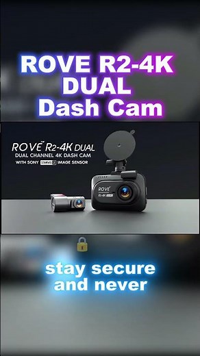 ROVE R2-4K Dual Dash Cam Review | 4K + Rear Camera, WiFi & Parking Mode!