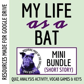 "My Life as a Bat" by Margaret Atwood Quiz, Worksheet, and Activities | Digital