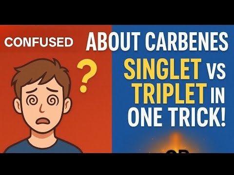 Part 1 -"From Basics to Advanced: Ultimate Carbene Tutorial for Exams & Learning!"