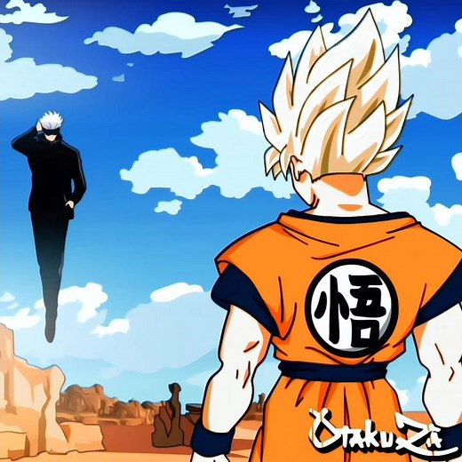 🐐 Goku vs Gojo 🐐 | The Battle Between Two Legends 💀🔥 #goku