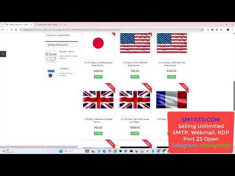 Unlimited Smtp Server $50 ( 30 days - IP Clear - Inbox All Domain ) [ SMTPZO.COM ]