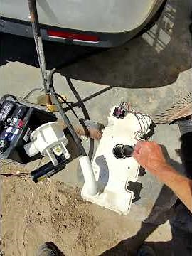 Marine vacuflush system