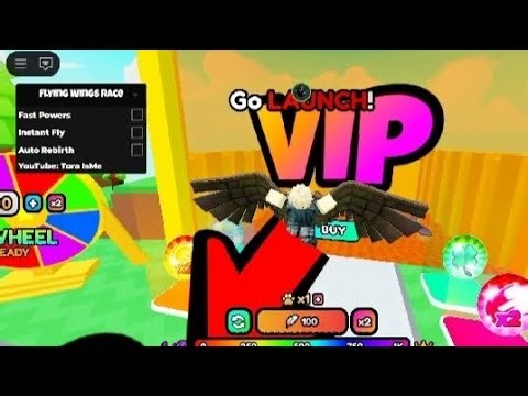 [OP] Flying Wings Race Simulator Script - Fast Powers | Fast Farm