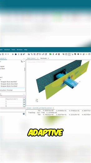 Adaptive Mesh Refinement: Unlock Vortex Simulation Power #shorts